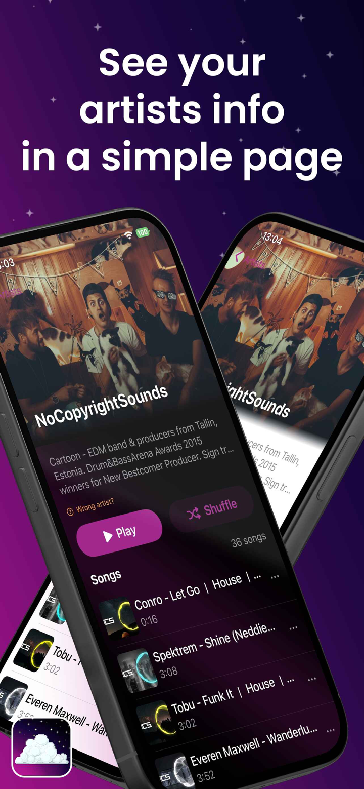 Cosmos : Offline Music Player screenshot 6
