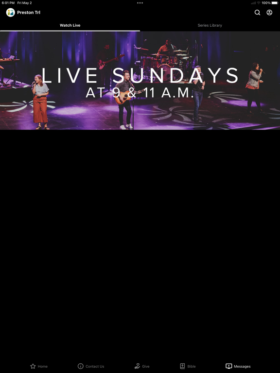 Preston Trail Community Church iPad screenshot 4 - Education app