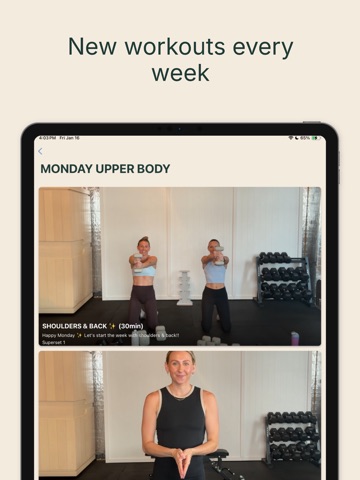 brooklyn d fitness iPad screenshot