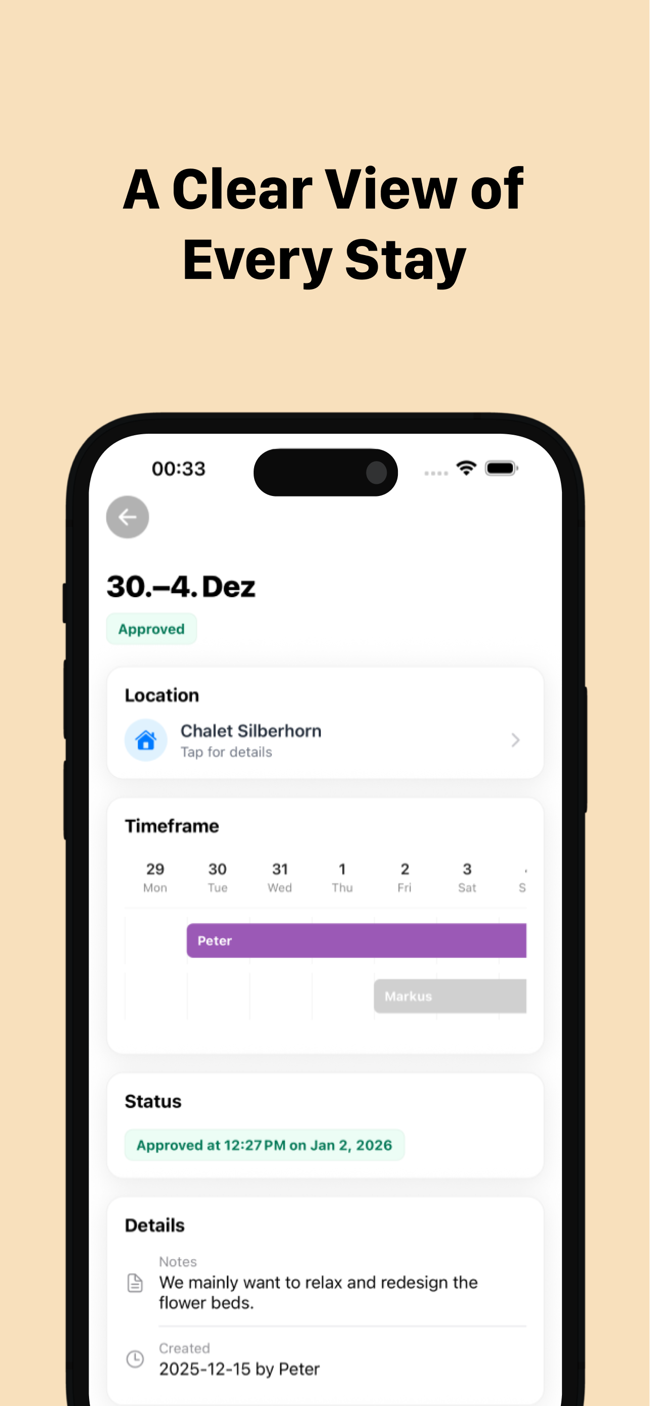 Casana – Shared Home Calendar
