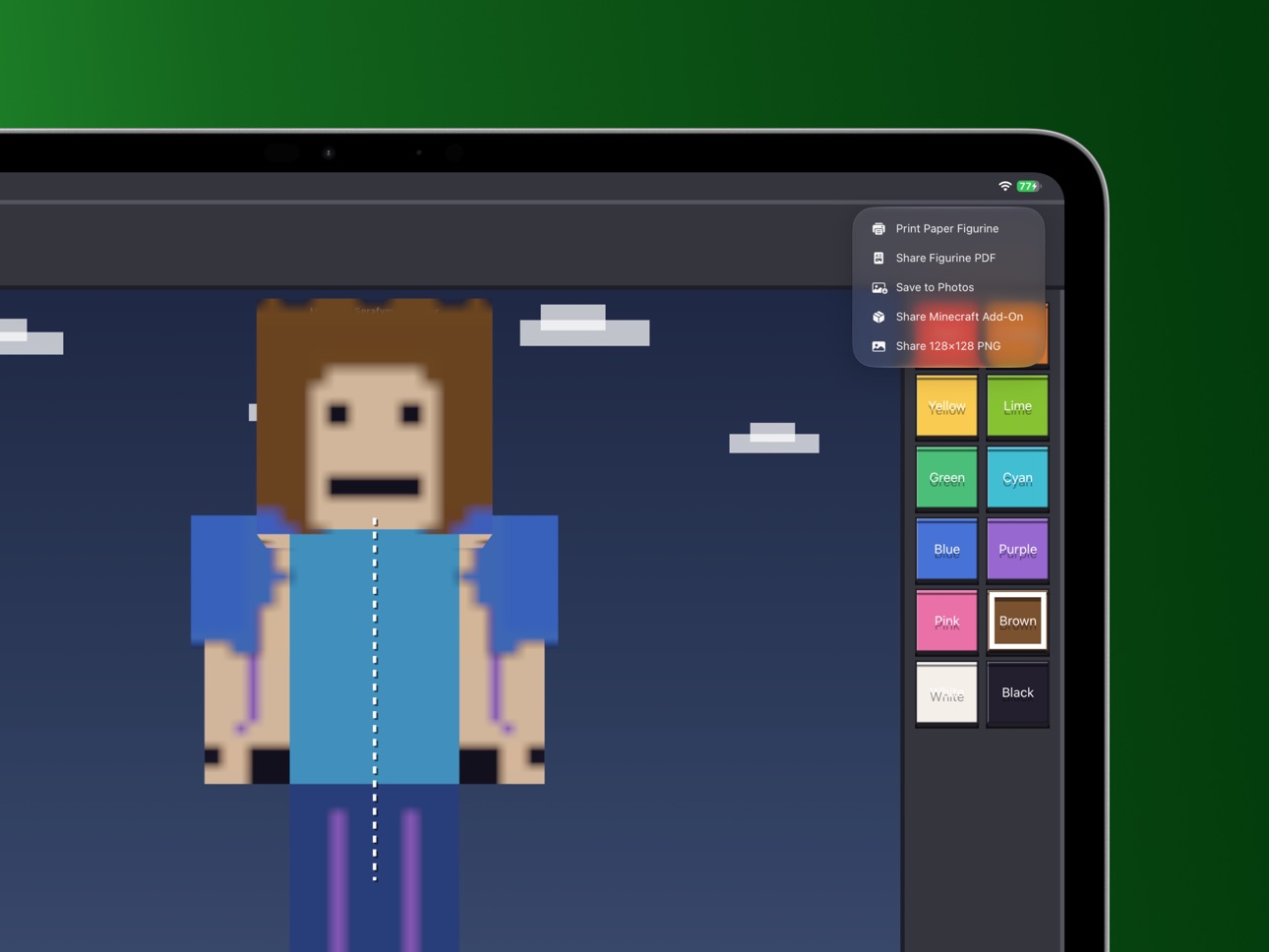 Screenshot 5 of FeoFym Skins: Create UR skin