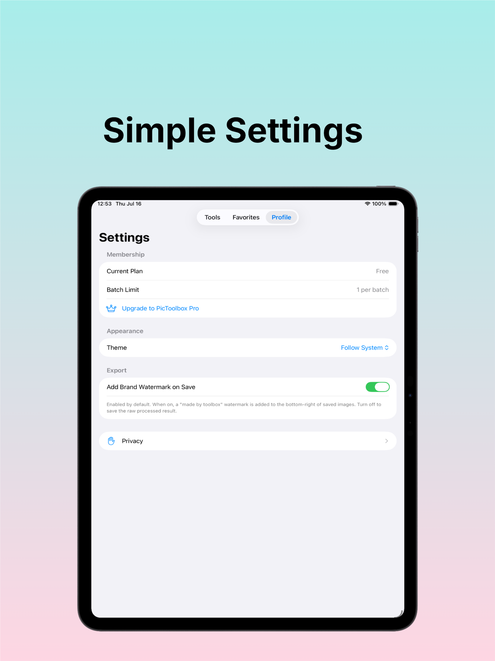 PicToolbox - Image Toolkit screenshot 7