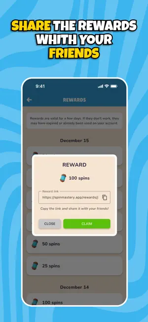 Spin Mastery – Spins and Coins screenshot 2