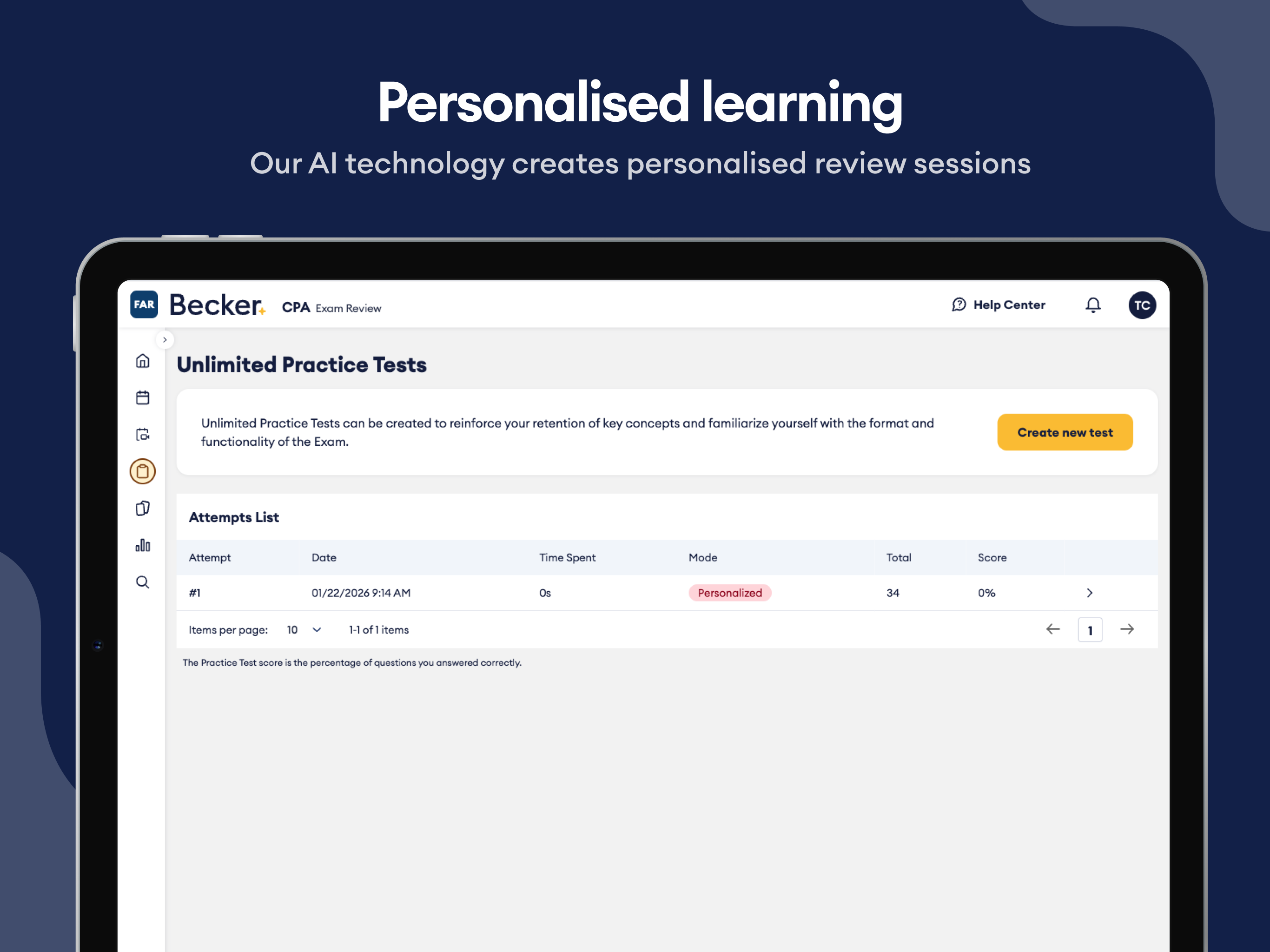 Becker’s CPA Exam Review screenshot 10