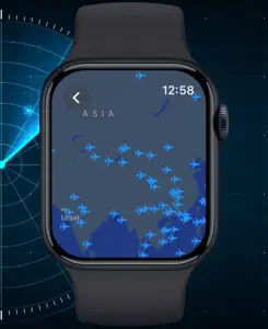 Flight Radar World screenshot #7 for Apple Watch