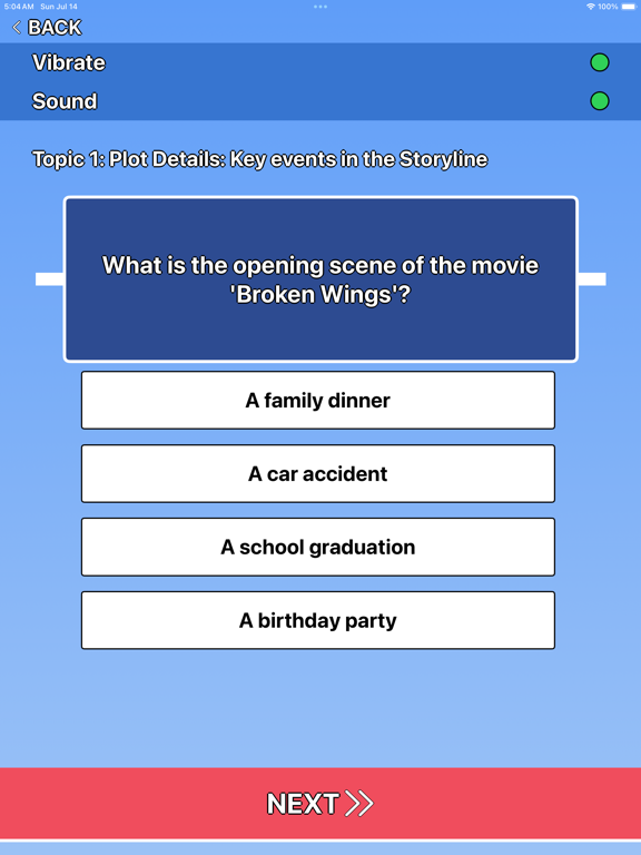 Screenshot #5 pour Broken Wings Trivia
