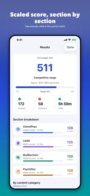 MCAT Prep 2026: Full Test screenshot 4