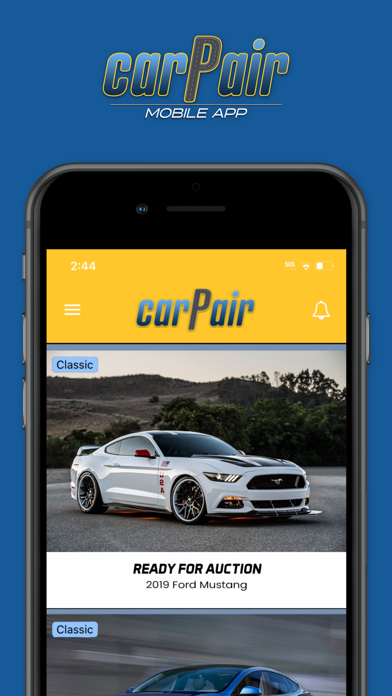 CarPair iPhone screenshot 1 - Shopping app
