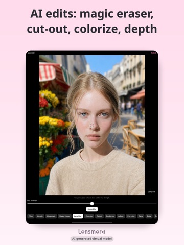 Lensmera: Learn Pro Camera iPad screenshot