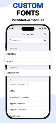 Text Editor・ Txt, RTF Editor. iPhone screenshot