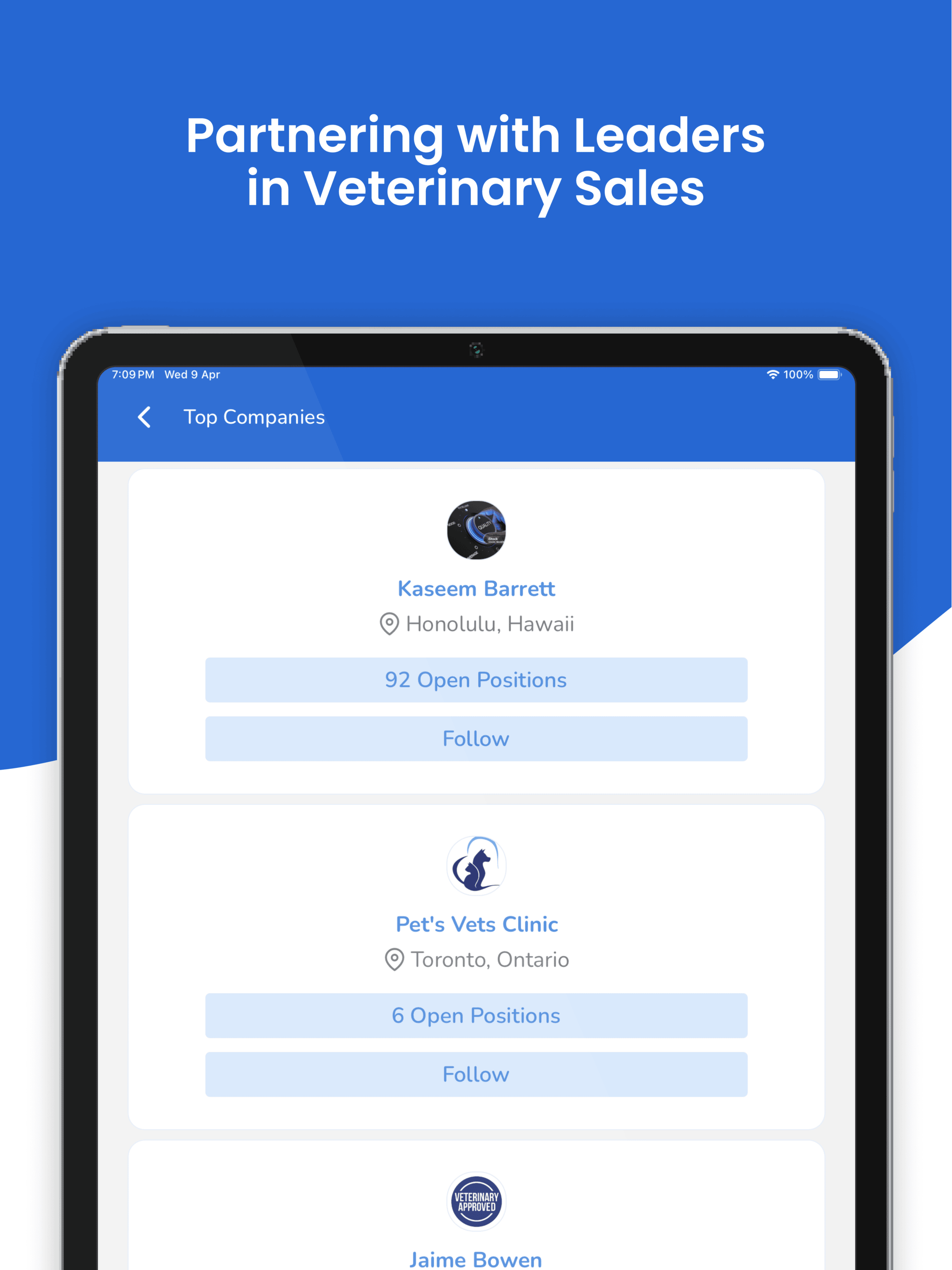 VetRep Finder