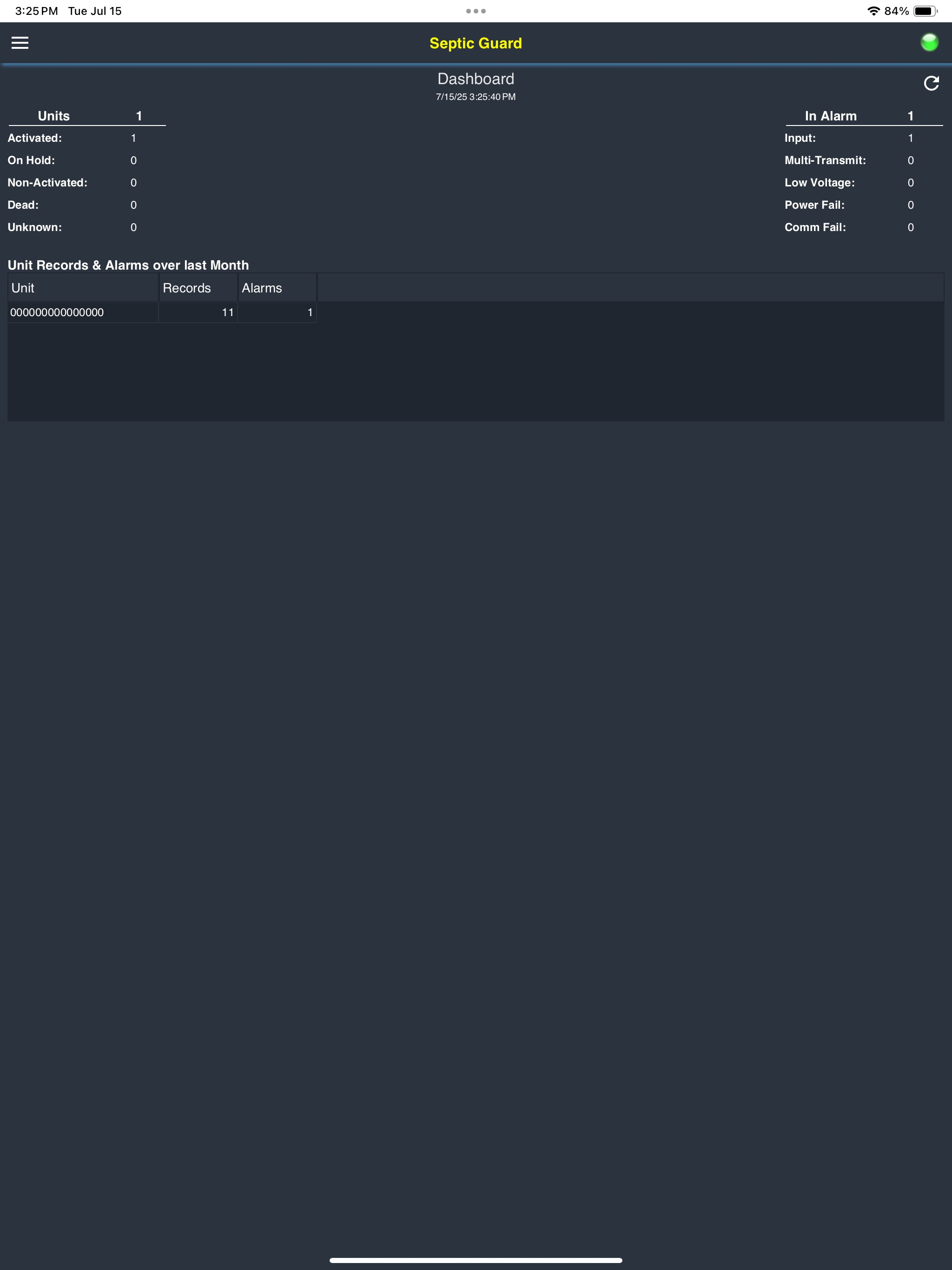 Septic Guard Client