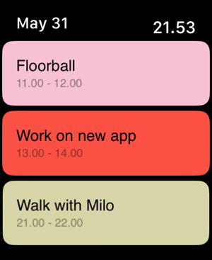 ‎Tjime - todo list & calendar Screenshot