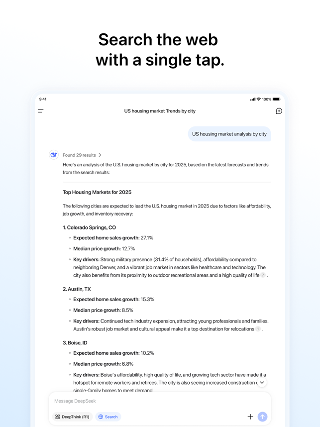 ‎DeepSeek - KI-Assistent Screenshot