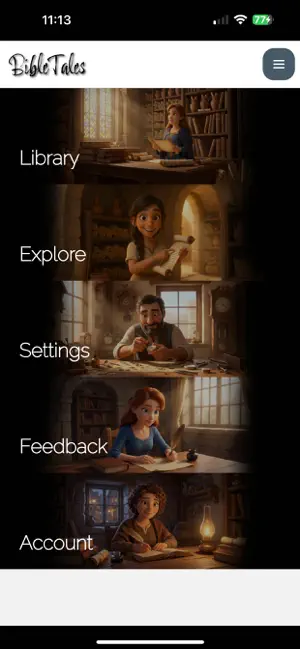 BibleTales Reader screenshot 1