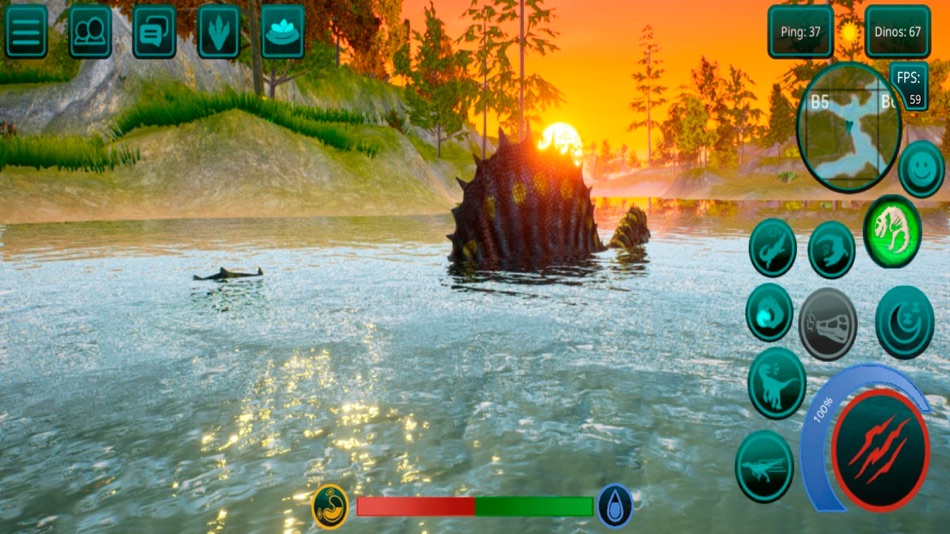 #3. The Cursed Isle Dinosaur Games (iOS) Bởi: Natan Manakhinov