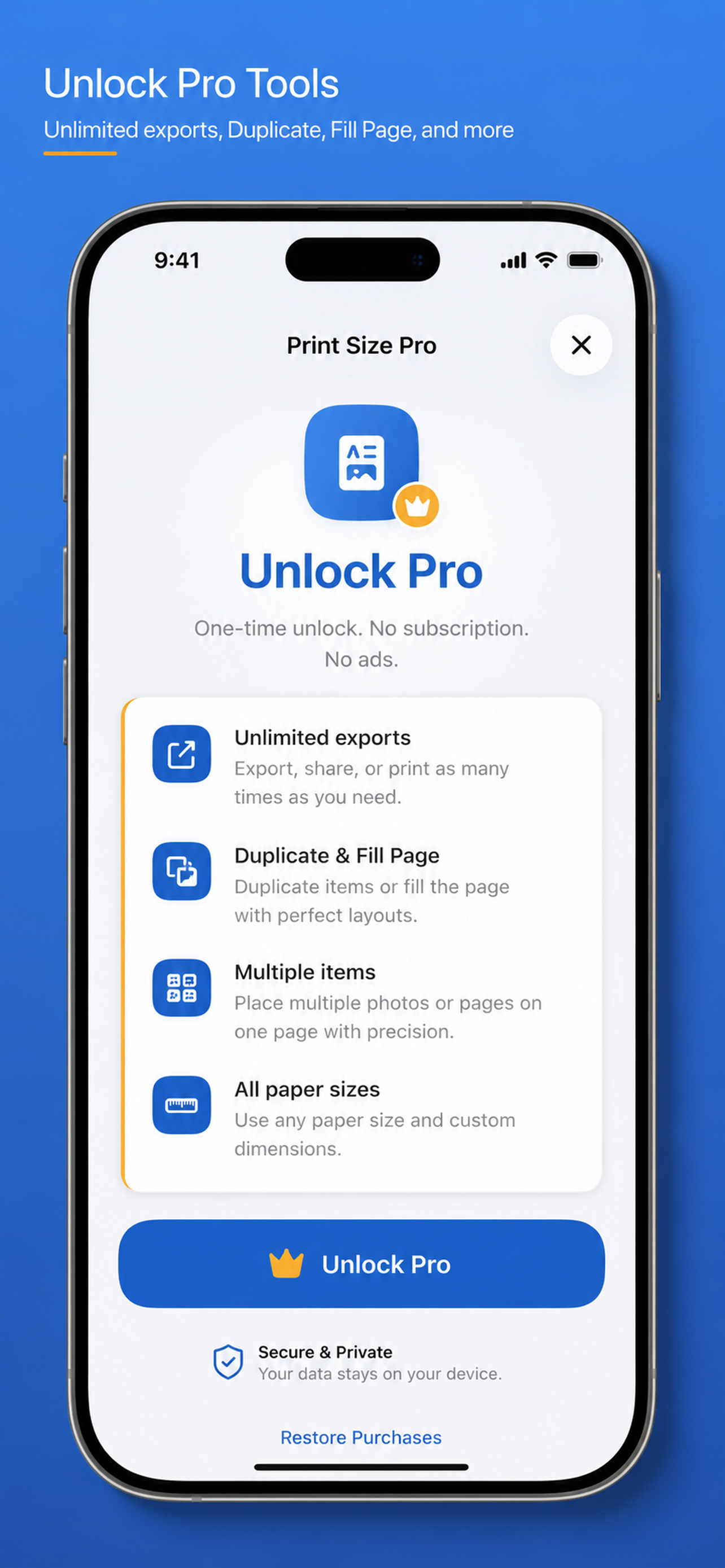Print Size Pro screenshot 5