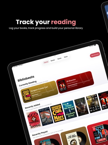 Bibliobeats iPad screenshot 1
