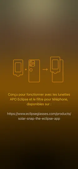 Capture d'écran de Solar Snap sur iPhone 5