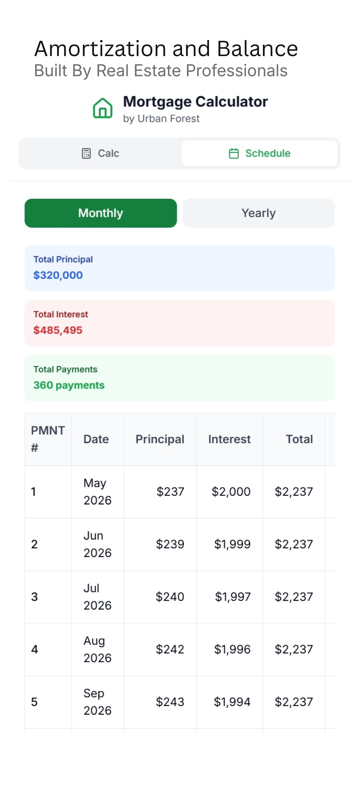 Mortgage Calculator & Payment screenshot 4