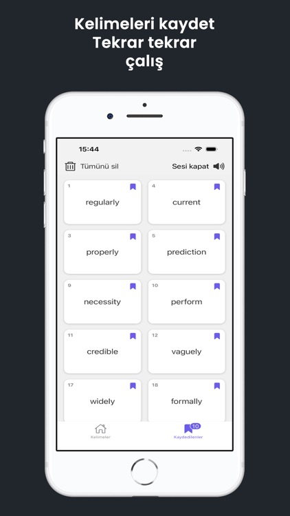 600 Kelime: YDS, YÖKDİL, TOEFL screenshot-3