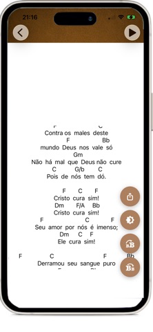 Harpa Cristã e Corinhos iPhone screenshot