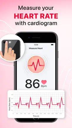 ICardiac: Heart Rate & Health iPhone image 1