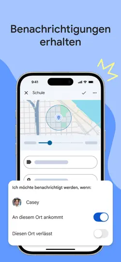 Screenshot von Google Family Link auf dem iPhone 6