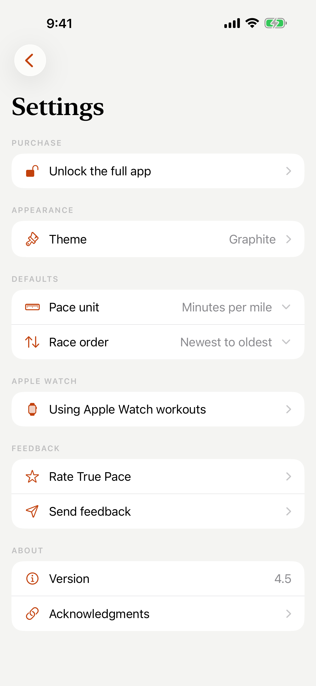 True Pace: Running Calculator screenshot 8