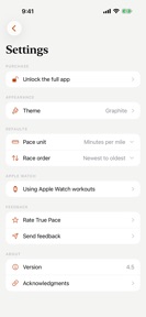 True Pace: Running Calculator screenshot