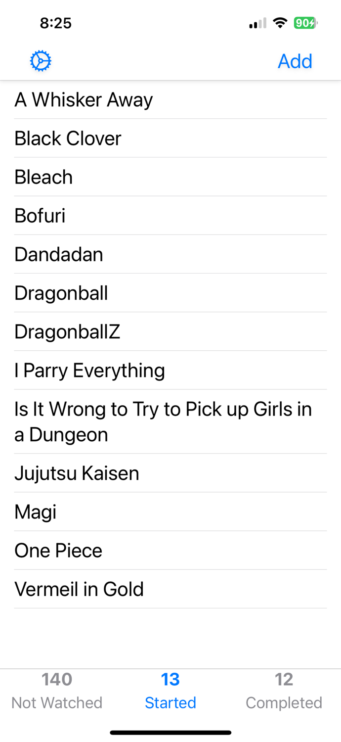Simple Anime Tracker