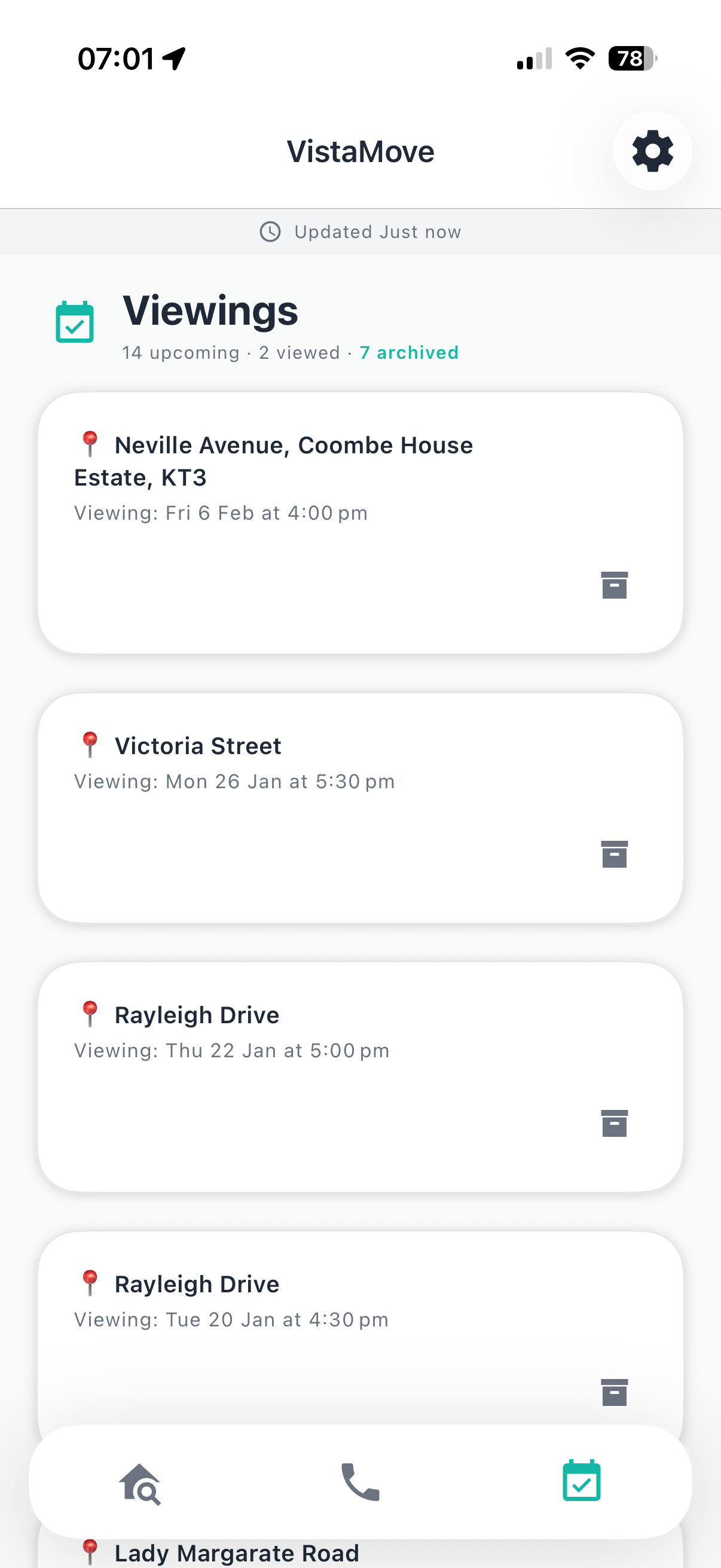 VistaMove: AI Books Viewings screenshot 3