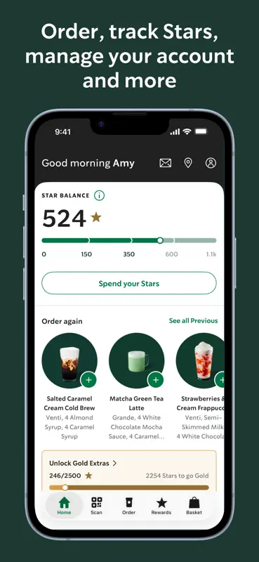 Starbucks UK screenshot 1 of 6