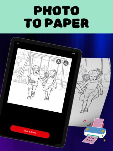 Colorify: Coloring Book Maker iPad screenshot