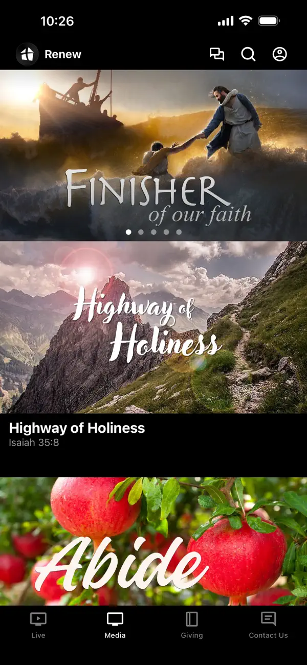 Screenshot #2 pour Renew Church NH