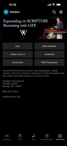 Wisdom International Screenshot 4 of 4