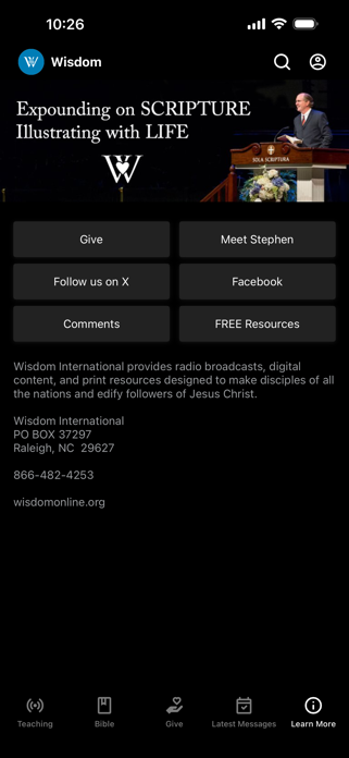 Wisdom International Screenshot 4 of 4