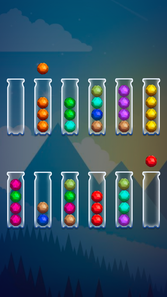 #6. Ball Sort - Color Tube Puzzle (iOS) By: Tatem Games Ltd