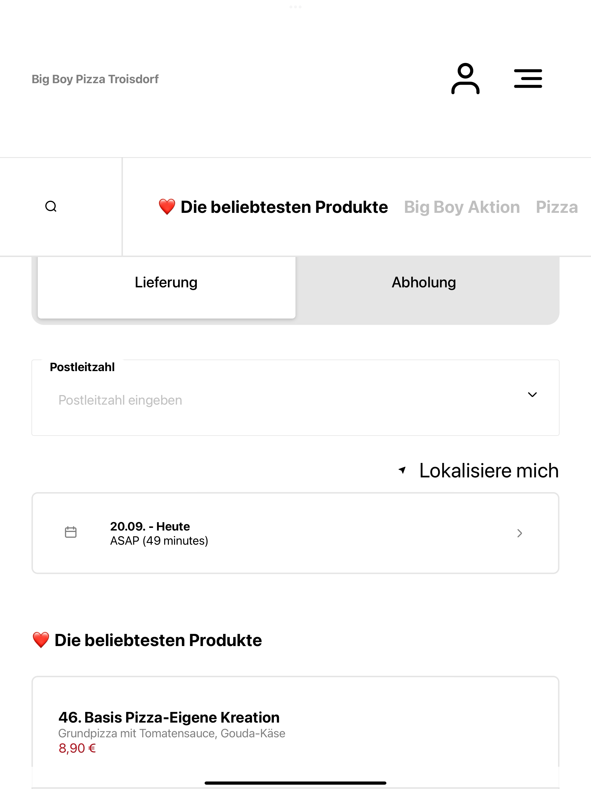 Big Boy Pizza Troisdorf DE