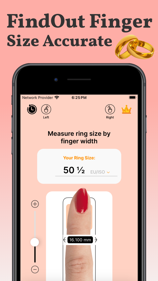 #3. Ring Sizer: Ring Sizing Meter (iOS) By: Vipul Prajapati