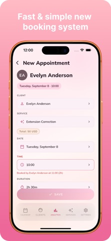 BeautyFlow CRM: Appointments Screenshot 10 of 10