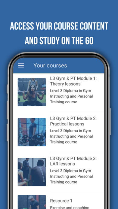 Performance Training Academy Screenshot