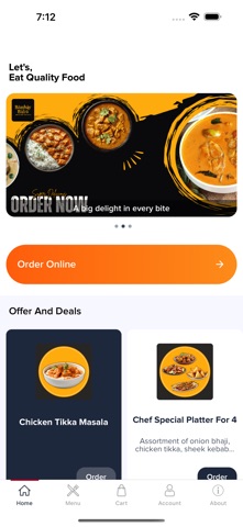 Bombay Bistro Online screenshot