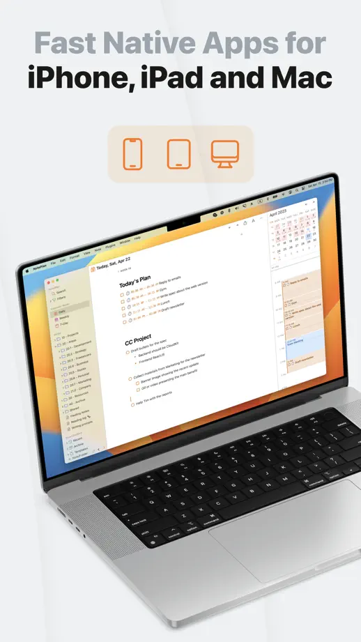 NotePlan, App Store screenshot 9