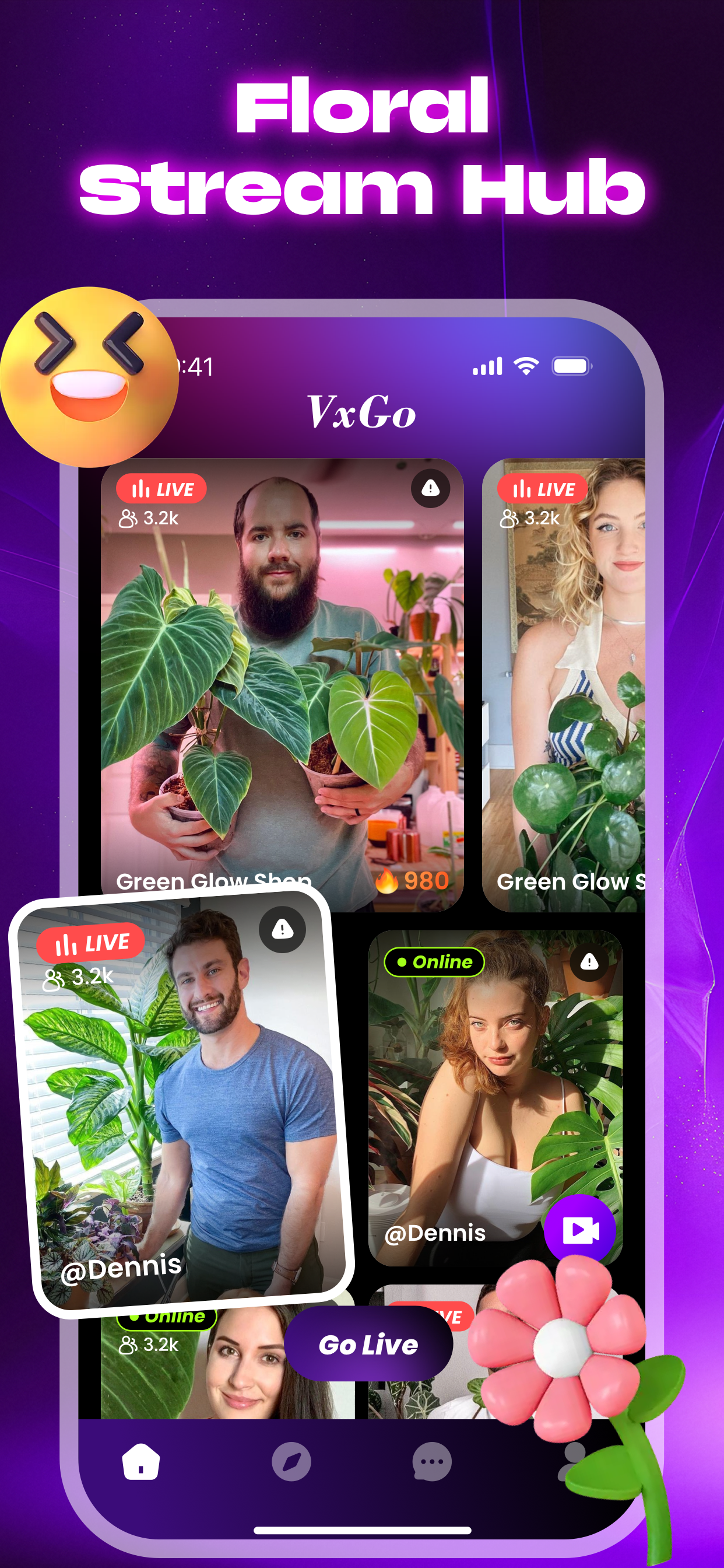 VxGo - Video Chat | Share screenshot 4