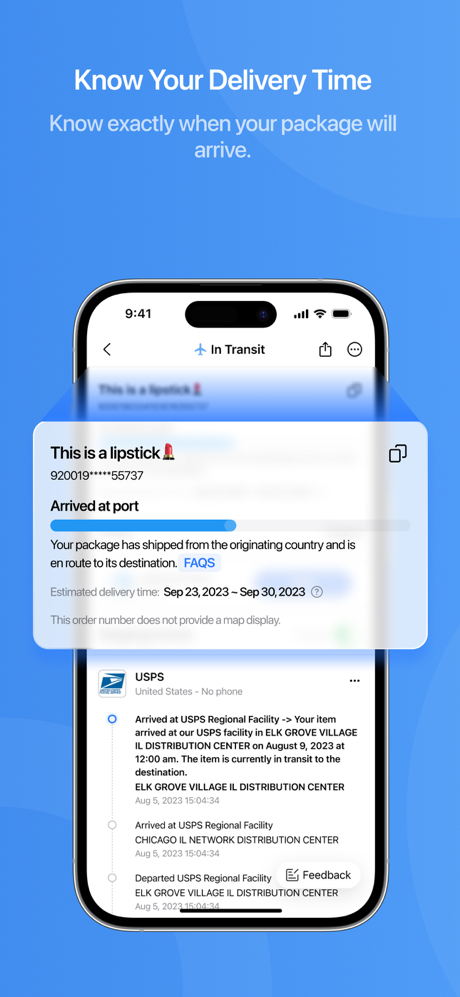 17TRACK Package Tracker screenshot 3