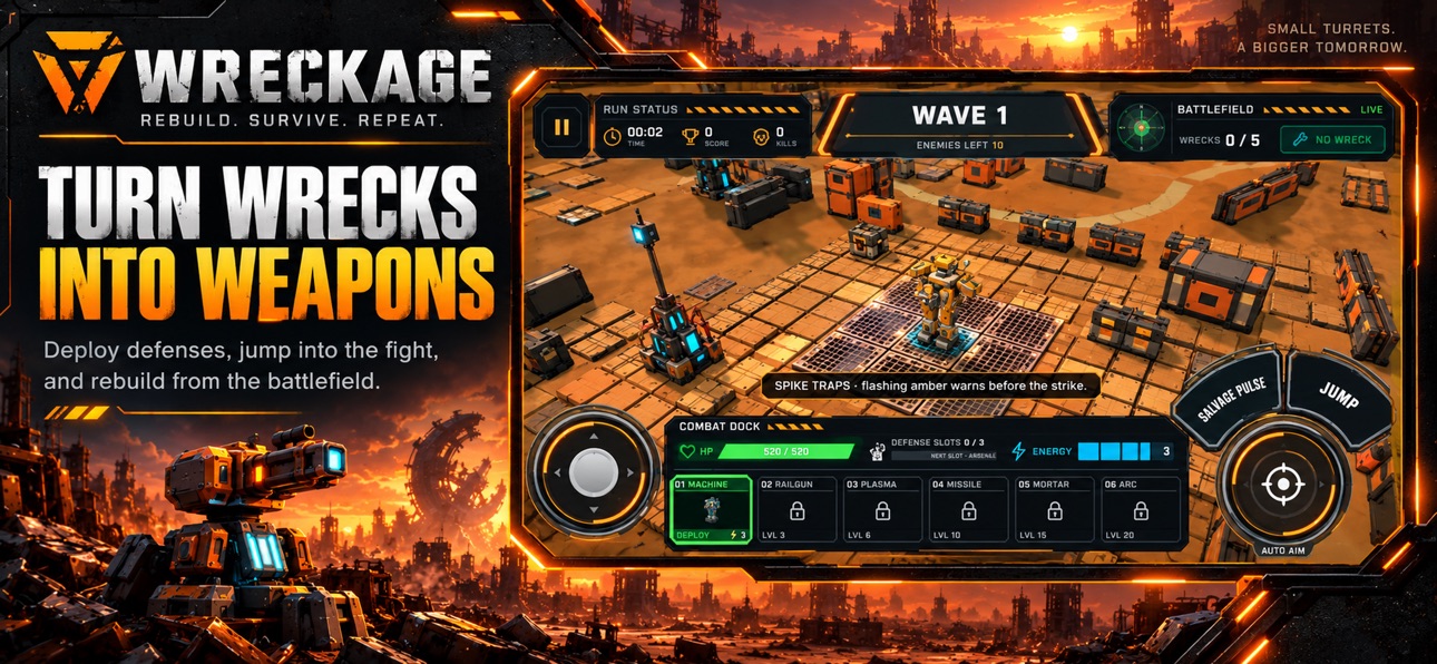 Screenshot 1 of WRECKAGE: Survivor