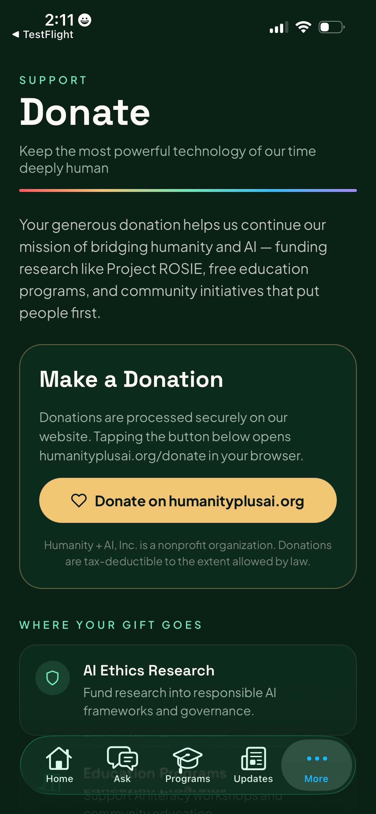 Screenshot 6 of Humanity + AI