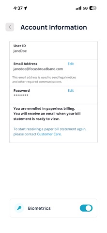 FOCUS Broadband Screenshot 5 of 6