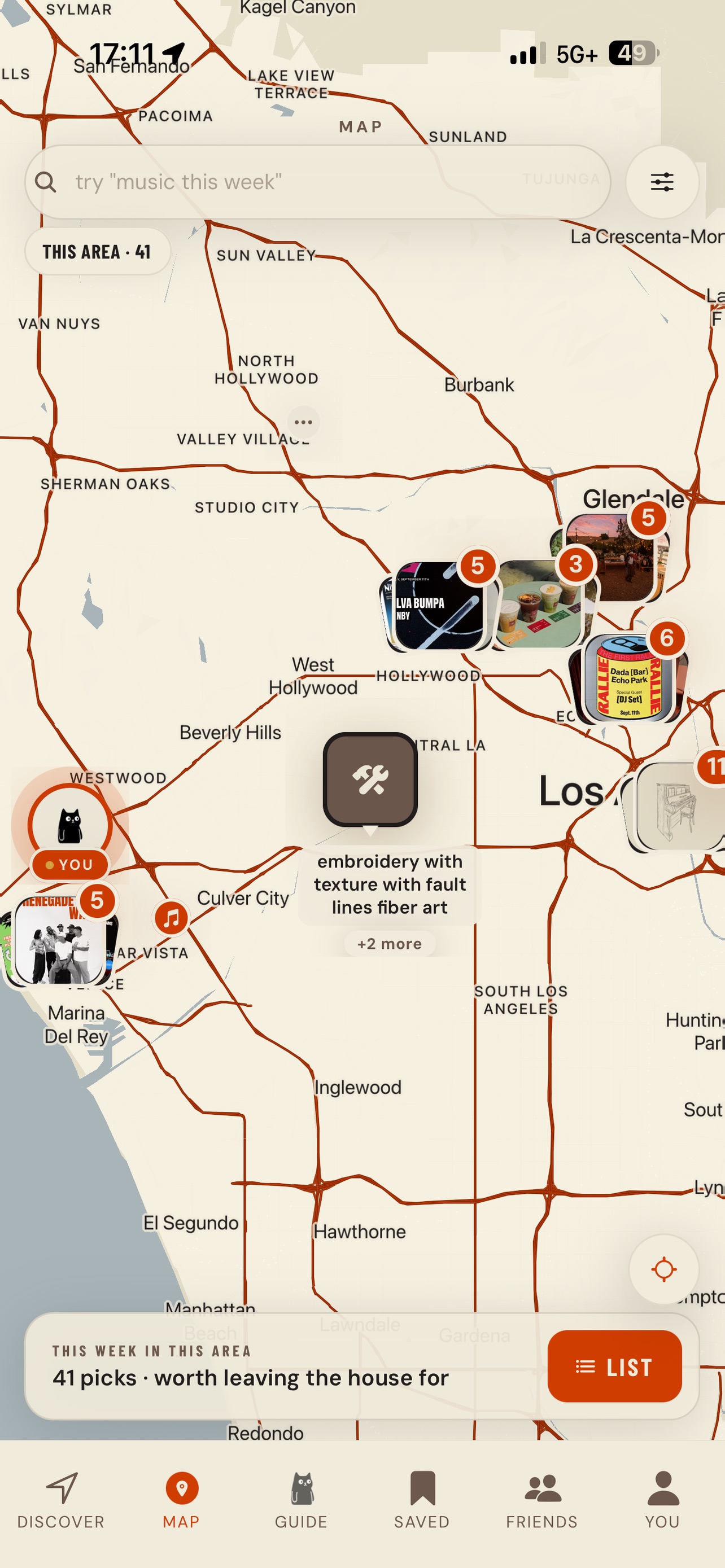 Screenshot 1 of Sidetracked: LA Events